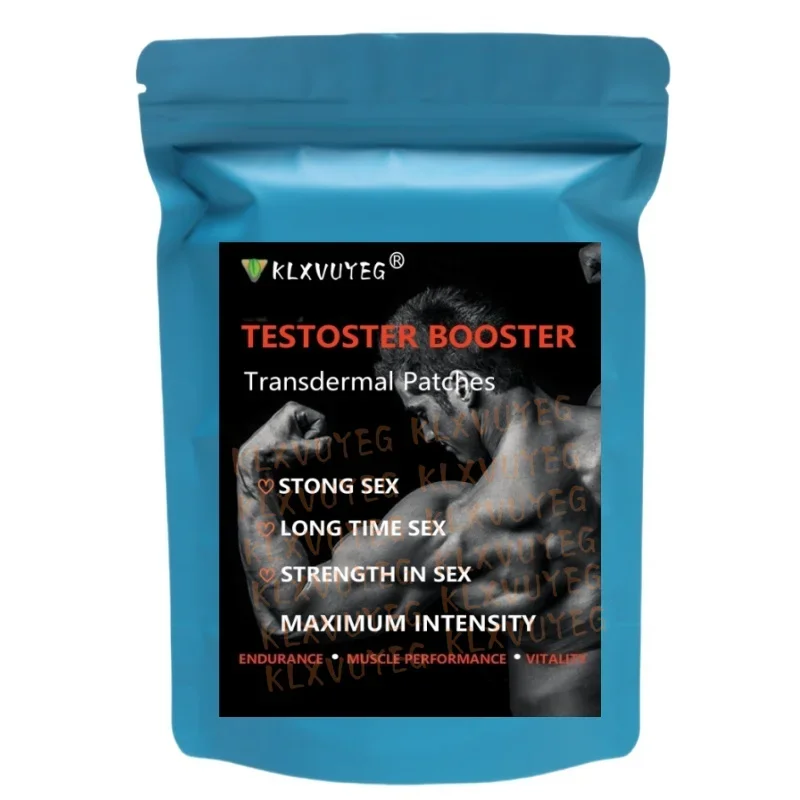 Testosterónový posilňovací transdermálne záplaty pre mužov, nadržané kozie buriny (Epimedium), Saw Palmetto, Shilajit, Panax Ginseng Root