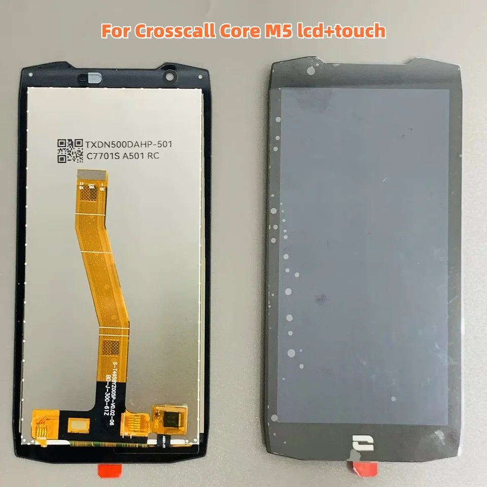 Testované na Crosscall Core M5 LCD displej dotykovej zostavy dotykovej obrazovky pre výmenu LCD Core-M5 LCD