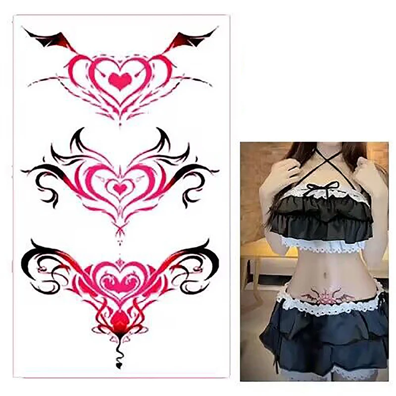Tettoo sex nepremokavé dočasné tetovacie krídlo tetovanie na nohe Arm Back Tetovanie Sex Flash Tattoo Stick Fake tetovania pre mužov Ženy
