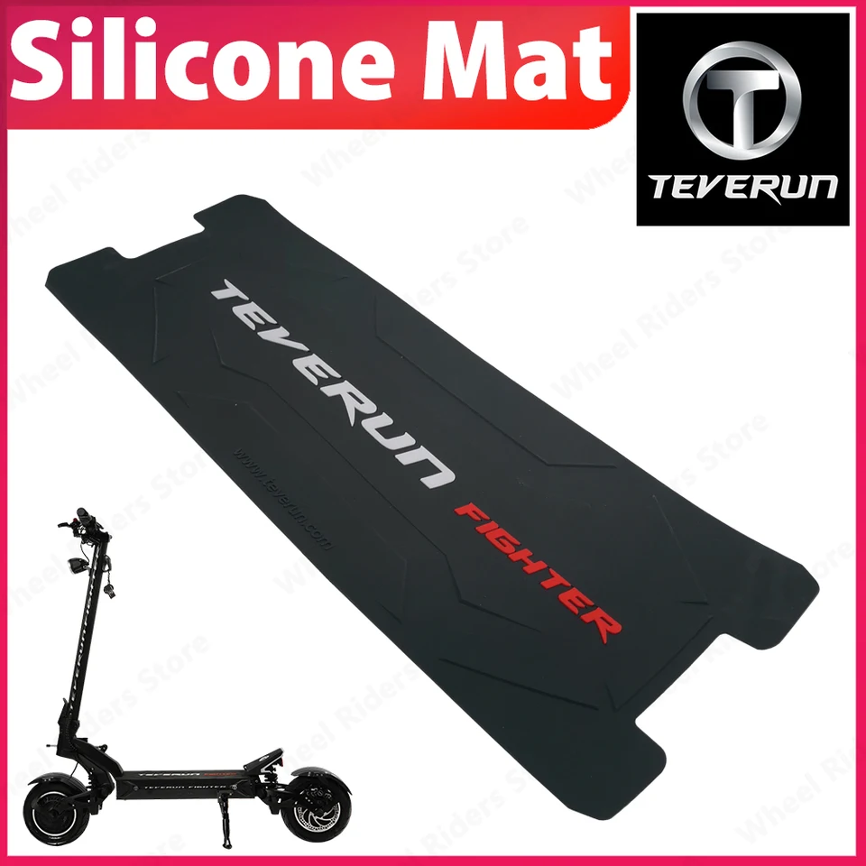 TEVERUN FIGHTER 11+ Silikónová mata koberec koberec Pad Foot Deck Cover Fighter 11+ Elektrický skúter náhradné diely príslušenstvo