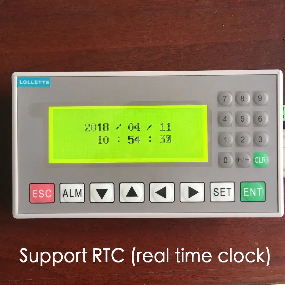 Textový displej OP320 OP320-A Displej obrazovky panela HMI s RS232/RS422/RS485 pre rôzne PLC Modbus RTC (hodiny v reálnom čase)