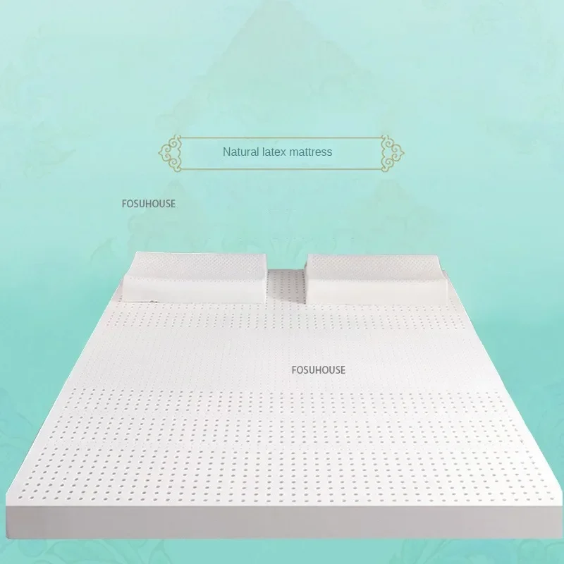 Thajsko Natural latex matrac pre dospelých zložiteľné antibakteriálne a protiútokové gumové matrace Dvojité matrace ležiace Tatami Mat M.