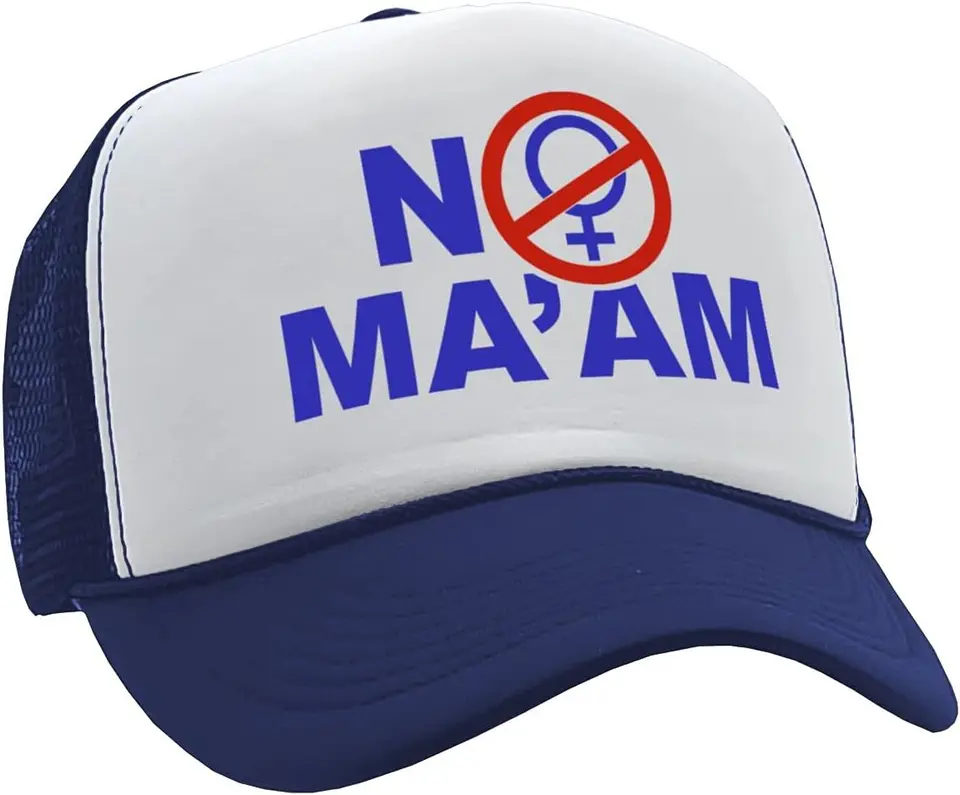 The Goozler - No Maam - Funny Bundy ženatý show - Vintage Retro Style Trucker Cap Hat