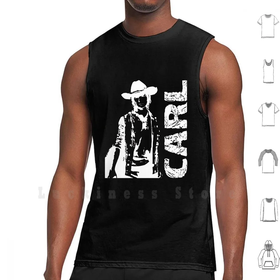 The Walking Dead-Carl Grimes Tank Tops vesty bez rukávov apokalypsa The Walking Dead Prison Walking Dead