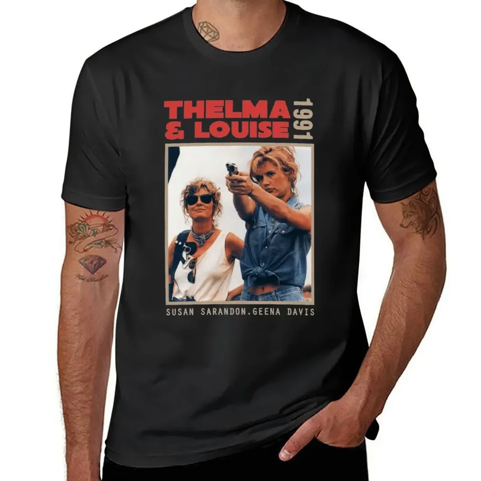 Thelma a Louise Essential. Tričko anime anime oblečenie pánske grafické tričká balíček