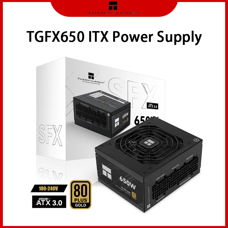 ThermalRight TGFX650W Zlatá medaila 750W Plný modul 850 W Desktop 550W Small SFX Počítač ITX Hostiteľa napájanie napájania