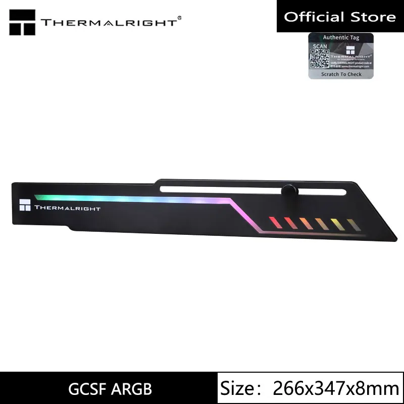 Thermalright TR-GCSF ARGB Grafická karta Držiak kovový podporný štruktúra Grafická karta Podpora karty Rám podpory