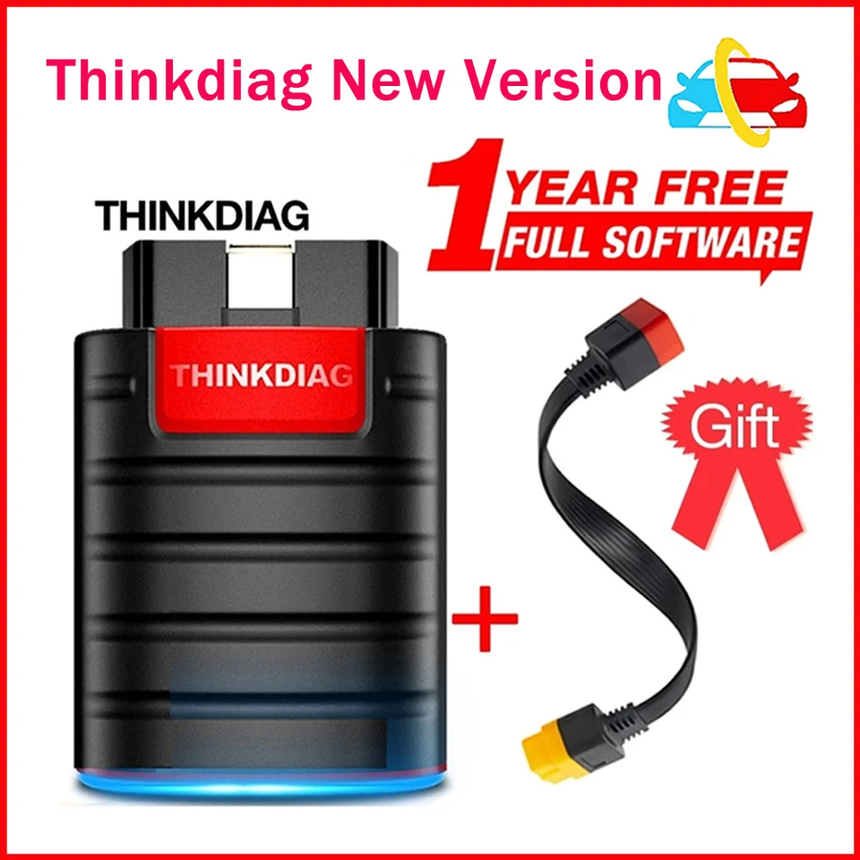 ThinkCar Thinkdiag Nová verzia 1 rok bezplatná aktualizácia kódu ECU Surpport Nový boot Thinkdiag Full System Diagnostic Tool
