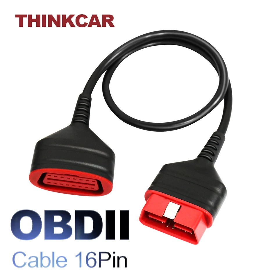 ThinkCar Thinkdiag OBD2 Predlžovací kábel 16 PIN MESE MESE NÁKLADNÝ Diagnostický kábel Automobilový kábel Automobilový adaptér Universal