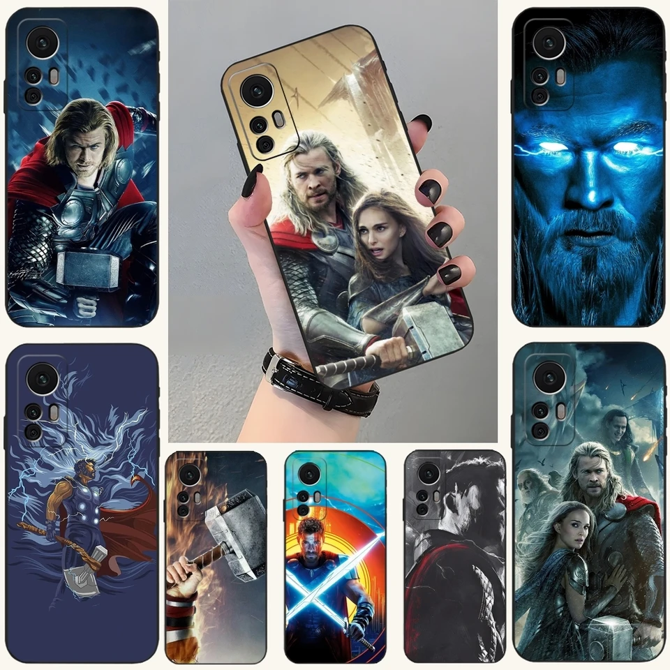 Thor telefónny puzdro pre Xiaomi Redmi Note 12 10 Pro Poco F4 F5 X5 Pro 12 13 11T Lite Ultra Shell Cover
