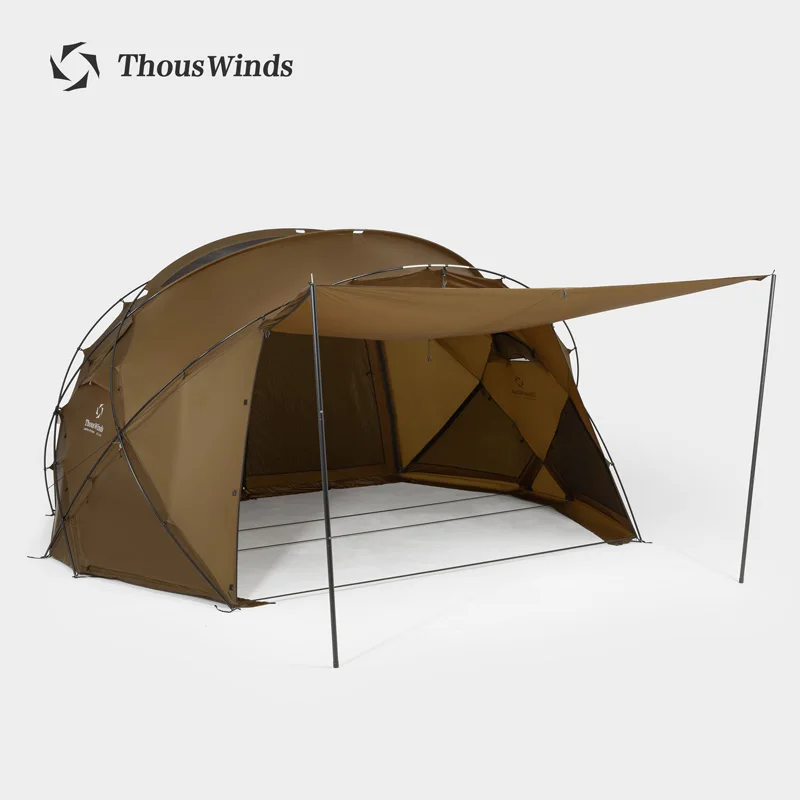Thous Winds CNC rodinné kempingové príslušenstvo Outdoor Camp Stan 20D Ripstop nylon oba bočné kremíkové ľahké stany