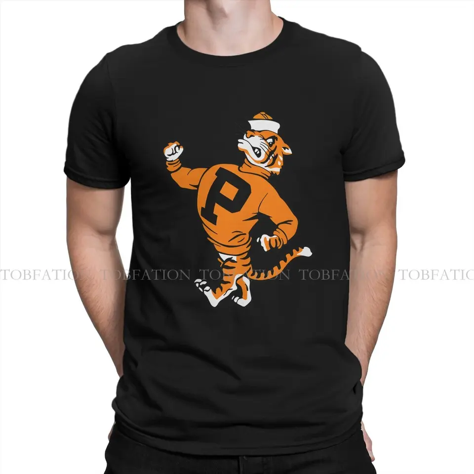 Tiger Wild Animals CrewNeck Tshirts Princeton University maskot tlač homme T košeľa vtipné oblečenie 6xl