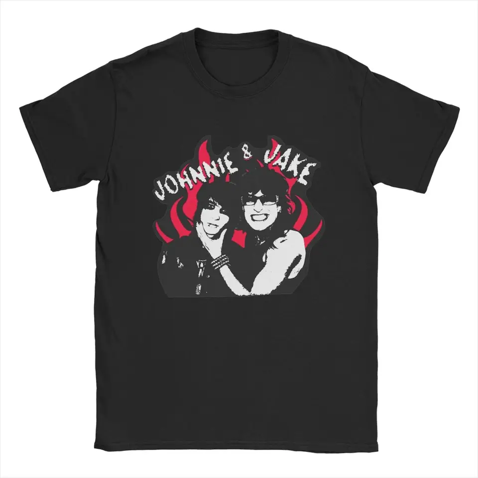 Tinas Jake Webber Johnnie Guilbert Band T tričko pre mužov Tričká Cotón