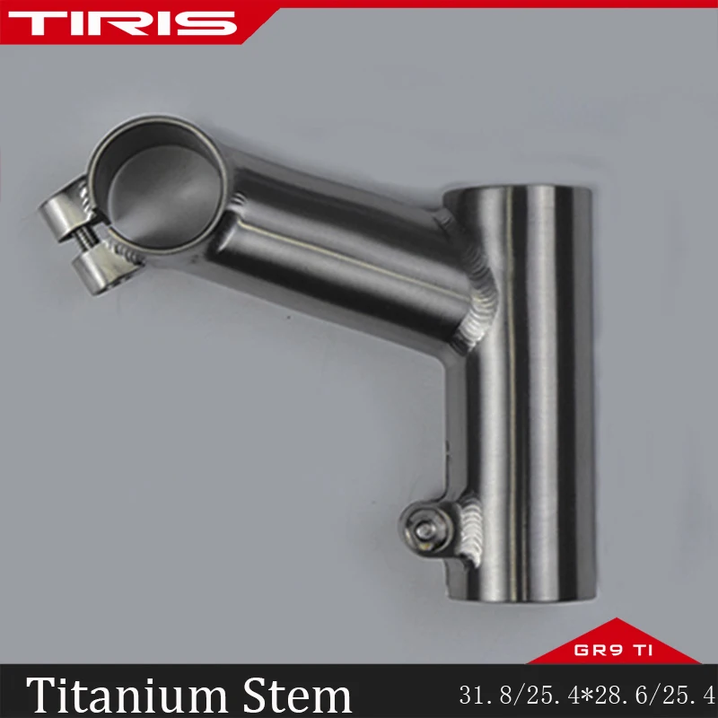 TIRIS-BL10 TITANIUNA ROAD BICYCLE STEM, Ultralight Accessories, Klasické cyklistické diely, kusy vlastné