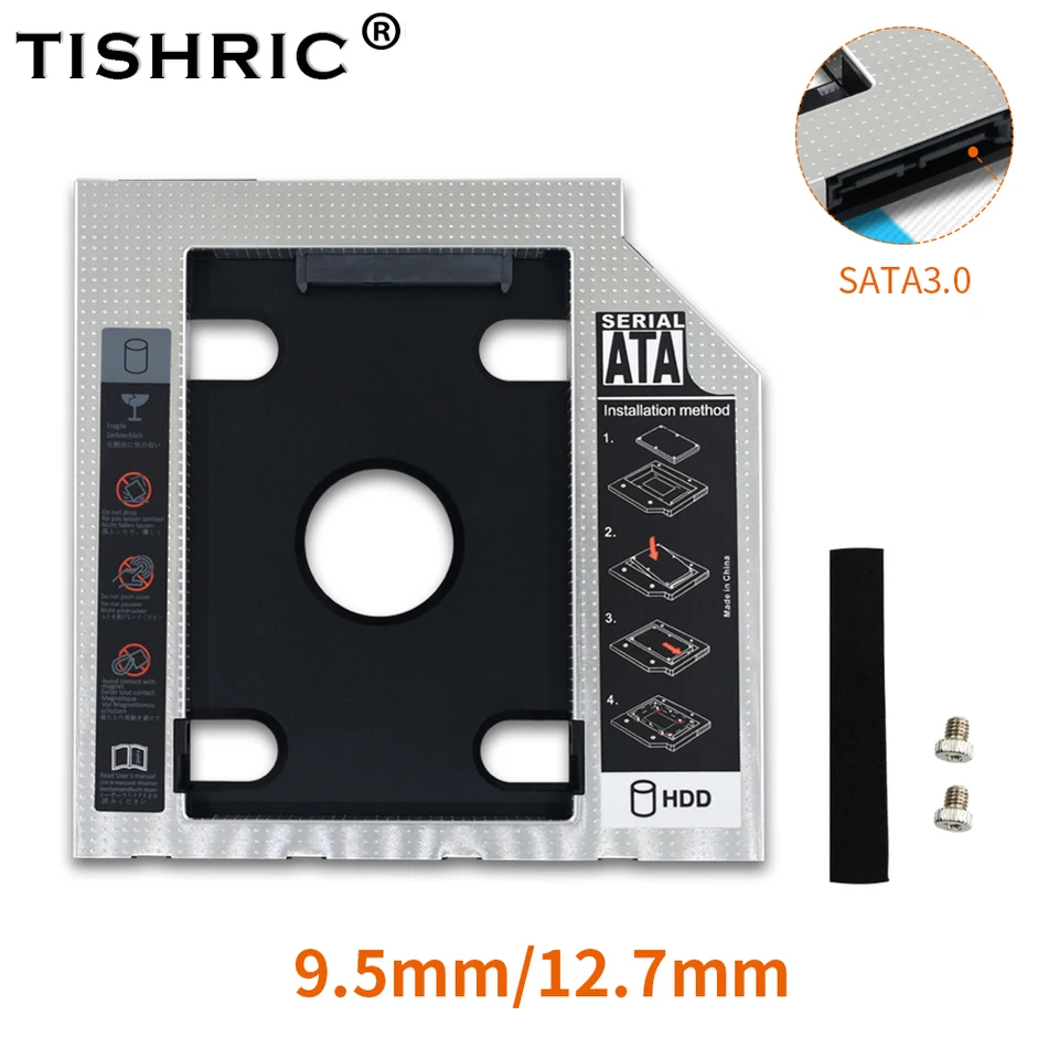 Tishric 2. HDD Caddy SSD SATA 3.0 OPTIBY OPTIBAY 2.5 