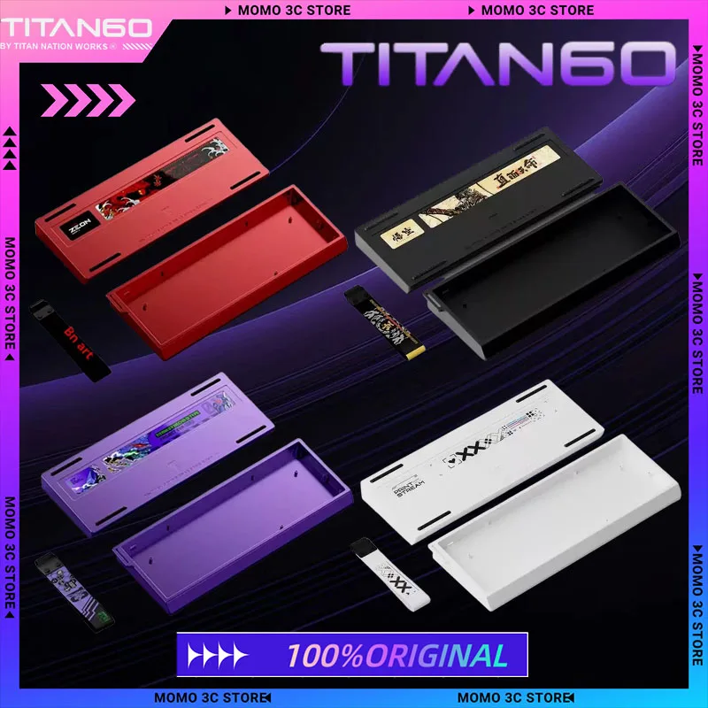 Titan Nation Titan60 Mechanical Keyboard Shells Tray Mount for Wooting MAD60 GH60 Prispôsobený PC Gaming Keyboard Gamer NAPOŽITA