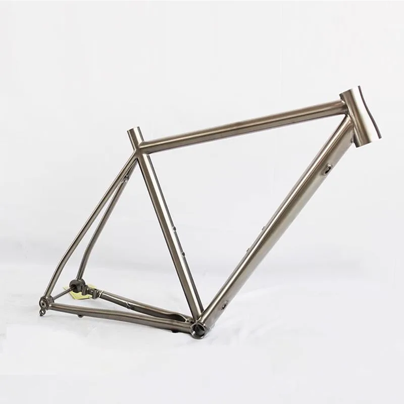 Titanium cez nápravu plochú bŕzdovú brzdu, 140 mm rotory, rám štrkovej cesty