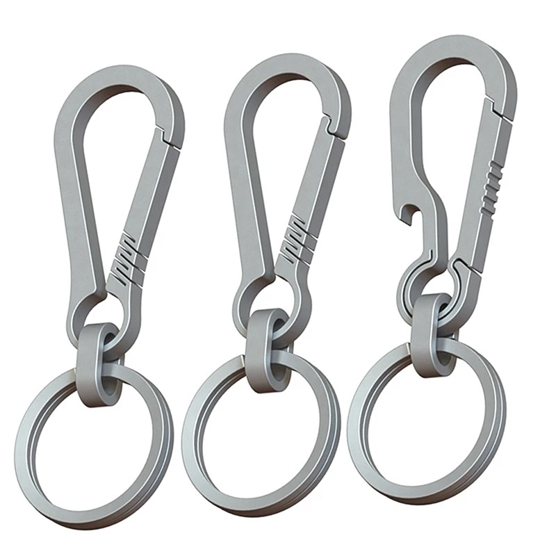 Titanium pracky EDC outdoor Tool Titán zliatina Kľúčenka Tiránium pracky na kľúče kľúče