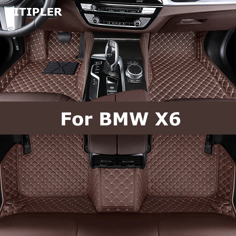 Titipler Custom Car podlahové rohože pre BMW X6 E71 E72 F16 F86 G06 G96