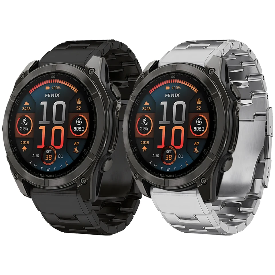 Titánsky kovový popruh pre garmin fenix 8 E 47 mm 8x 51 mm 7 7x 6 6x 5 5x plus/epix pro gen 2/enduro 3 QuickFit 26mm 22mm Watch Band pás