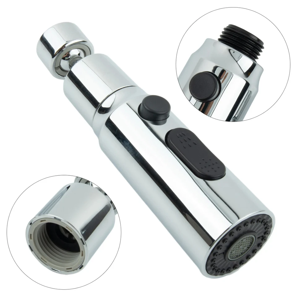 Tlakové 3 režimy Kuchynský kohútik prevzdušňovača umývadlo anti -splash TAP TAP Adapter Adapter Dysle - Vylepšite zážitok z umývadla s ťahom