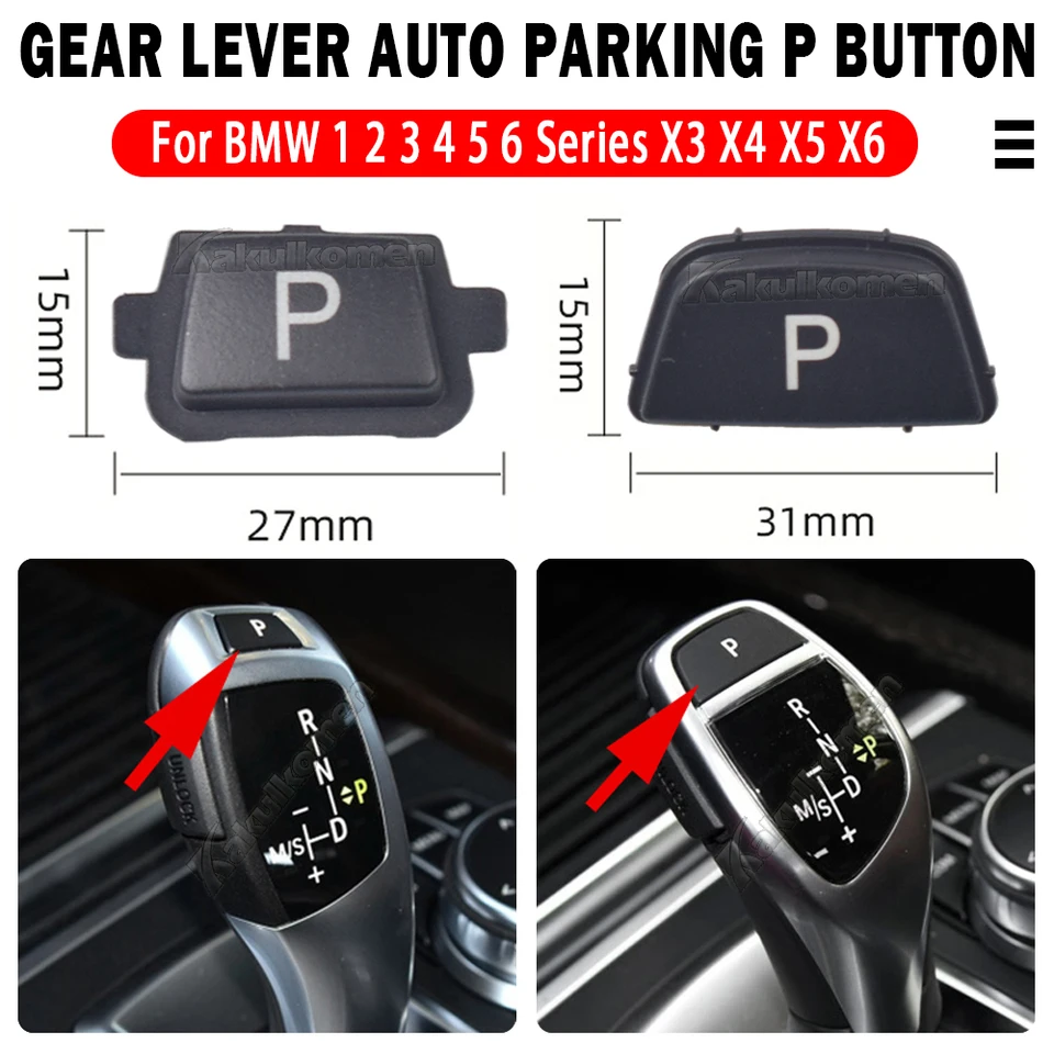 Tlačidlo na tlačidlo Parkovacie tlačidlo A Automatické parkovacie tlačidlo P pre BMW 1 2 3 4 5 7 Séria F10 F11 F01 F02 X1 X3 X4 F30 F32 F48 F25