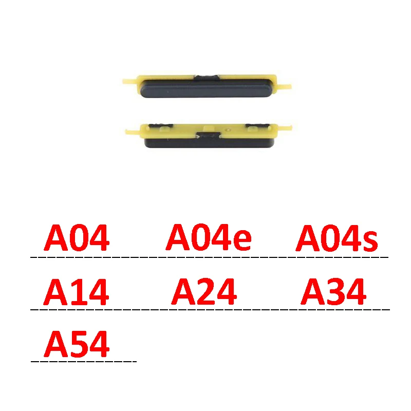 Tlačidlo Volume Holudy pre Samsung Galaxy A04 A04E A04S A14 4G A24 A34 A54 5G Nový externý zapnutý bočný kľúč