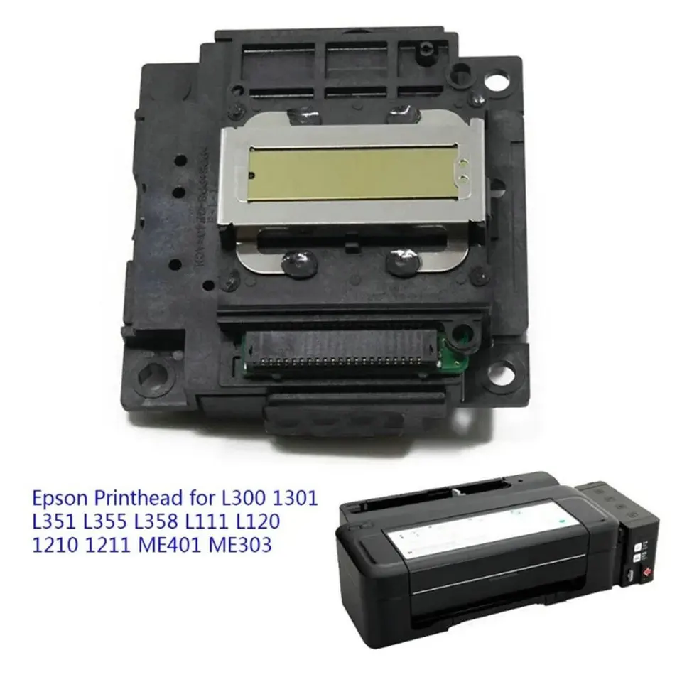 Tlačová hlava tlačovej hlavy pre Epson L120 L210 L300 L350 L355 L360 L380 L550 L555 L551 L558 XP-412 XP413 FA04000 FA04010