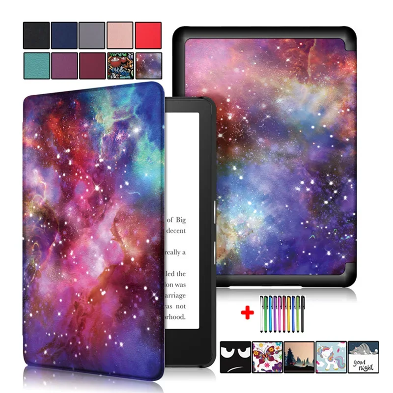 Tlačová tableta Funda pre papierwhite 2021 puzdro Pu kožená flip shell pre papierokwhite 5 11. 11. generácia krytu 6,8 palca + pero