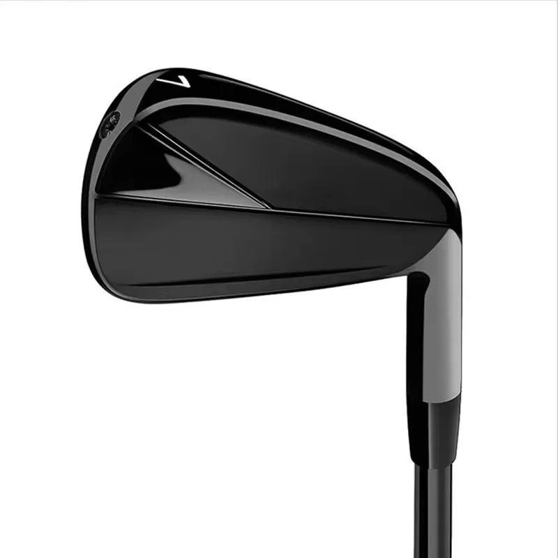 TLXT-770 Irons Black 770 Golf Iron Set 4-9p R/S Flex oceľový/grafitový hriadeľ s krytom hlavy