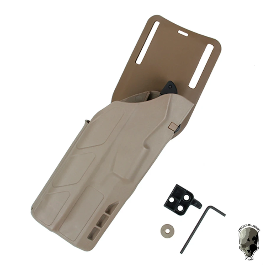 TMC Tactical Gun Herster 378 ALS Concealment Putter QL Mount pre G17/ 19 W/ TLR1 X300U SF X300
