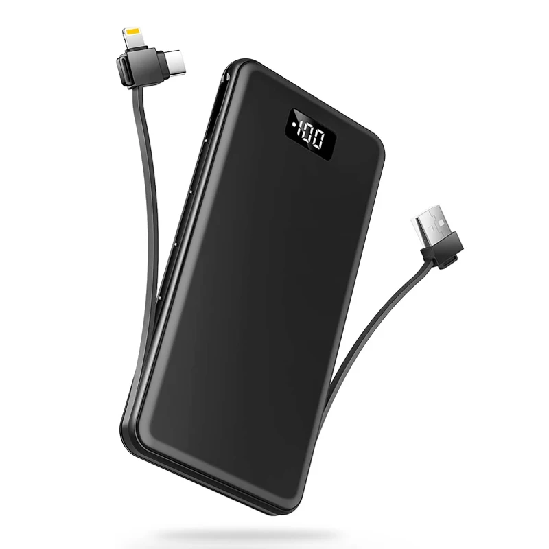Tntor Power Bank 10000 mah rýchle nabíjanie digitálneho displeja USB nabíjanie Externé batérie pre Xiaomi Power Bank iPhone14 13 Pro
