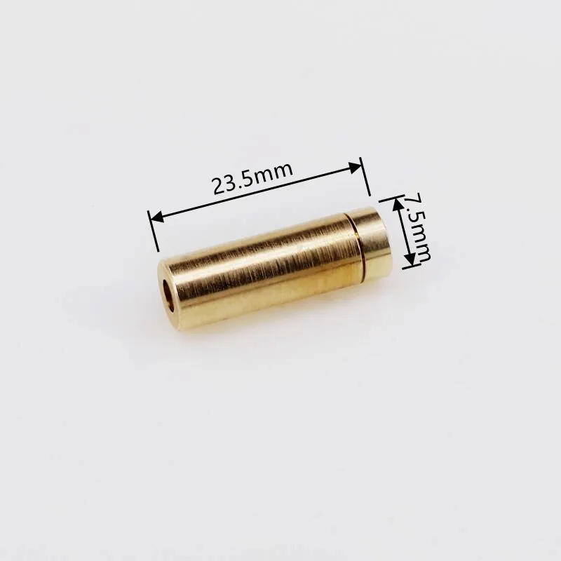 TO5,6 mm laserový modul puzdro 7,5 x 23,5 mosadzná škrupina s kovom 200nm-1100nm kolimačný objektív pre DIY OPTICS LD príslušenstvo