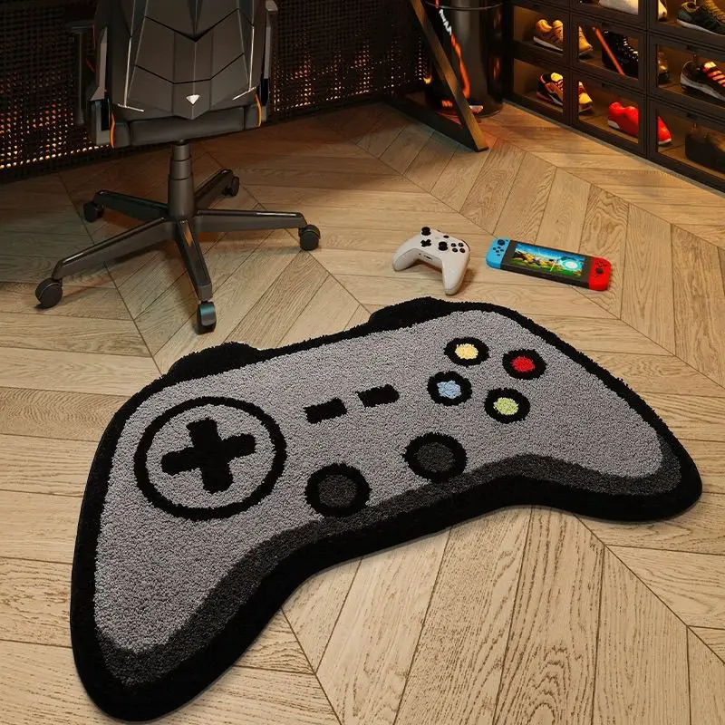 Toaleta absorbujúca podlahová podlaha kreatívna gamepad koberec e-športy miestnosť toaleta dvere rohož na internáty kúpeľňa nekĺzavá rohož