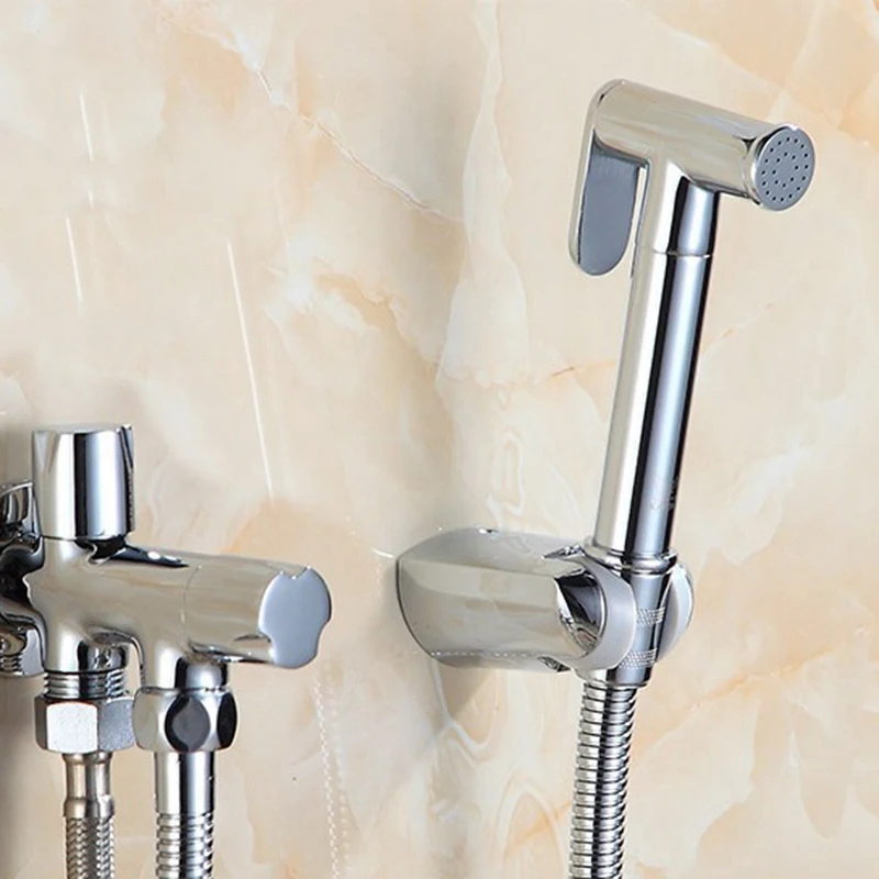 Toaletná bidenet Set Set Kit Moslim sprcha ručný bident faucet kohútik kohútik ručný rozprašovač