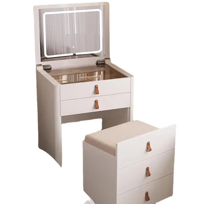 Toaletné potreby hotel nábytok Nordic Storage Organizátor luxusný make -up márnosť biely stôl topánky topánky na toaletné ponuky