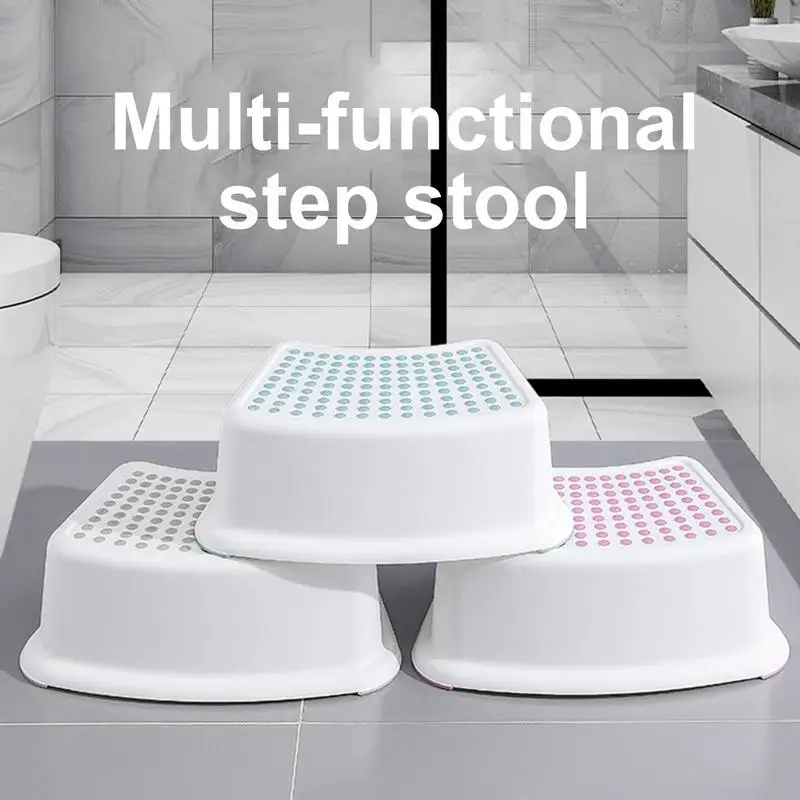 Toaletné stoličky Potty krok stolička Non-šmykľavka kúpeľňa Stolica Stabilná a ergonomická kúpeľňa nočník pre deti a seniory