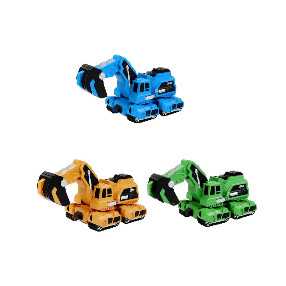 Toddler Robot Construction vozidlo Transformácia hračky robotov interakcie