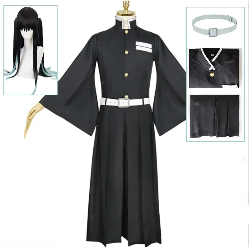 Tokitou Muichirou Cosplay voor Volwassen Kinderren Volledge Sets Anime Uniform Set Halloween Feest Outfits Voor Vrouwen Mannen