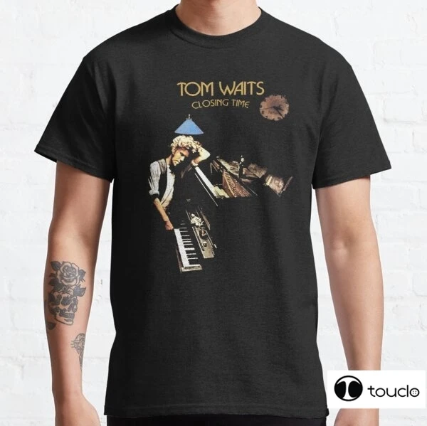 Tom Waits zatvorenie času na album s nálepkou plagát Mask s klaunmi Tieň