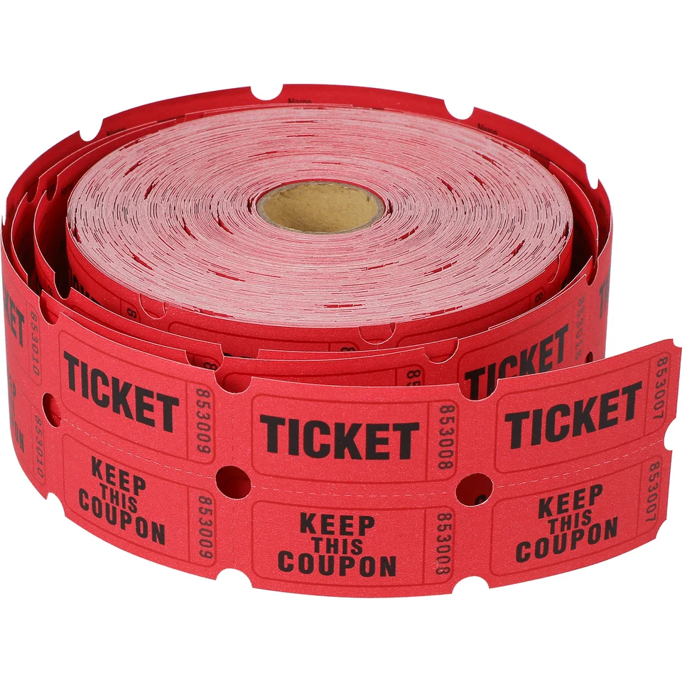 Tombolové ceny Lottery Ticket Red