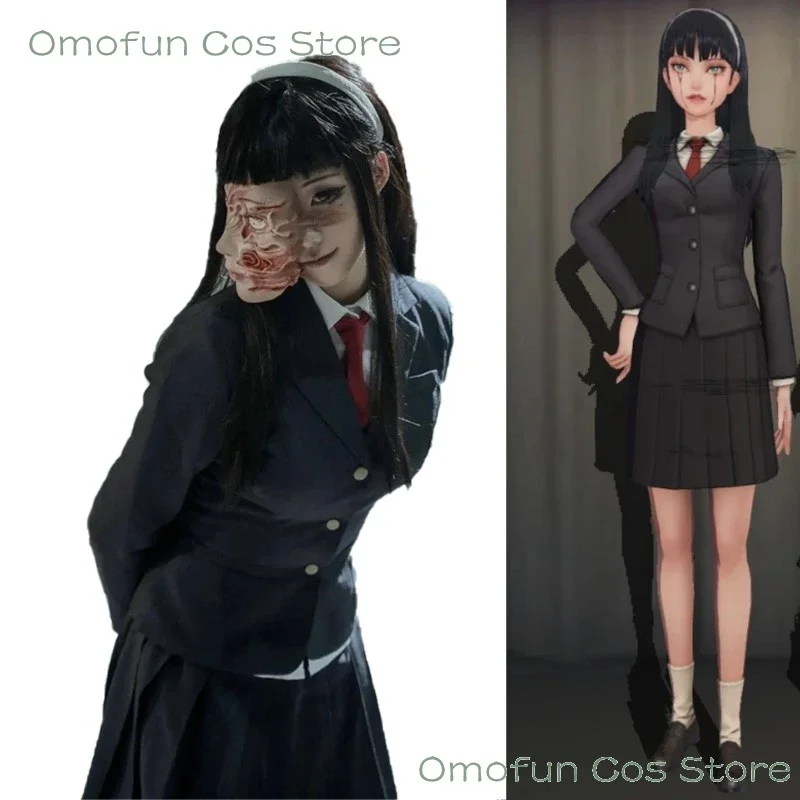 TOME Kawakami Tomie Cosplay kostým parochňou snov čarodejnica IDV Identity proti Halloween Horror Cosplay komiksové ženy JK School Uniformy