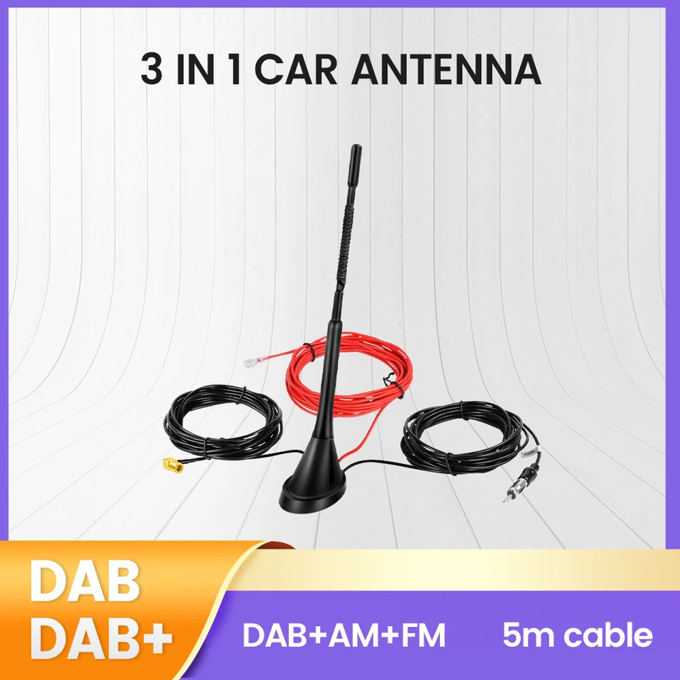 Tomostrong Nový DAB+ AM+ FM vysielací rádio Universal pre prehrávač médií pre médium Android
