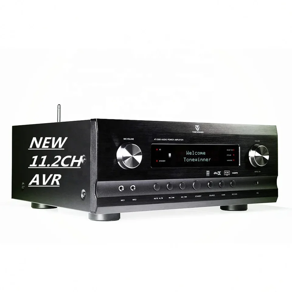 TONEWINNER AT-2000 11.2ch 160W*11 Dolby Atmos Karaoke Professional Power Integrovaný zosilňovač domáceho divadla AMP