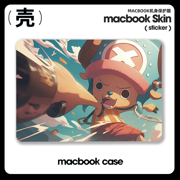 Tony Tony Chopper Anime pre A2485 A2780 Apple MacBook Air M2 M1 pre Pro 13 14 16 Mac tvrdá sietnica sietnice A2681 A2337 A2338 NAPOŽITA