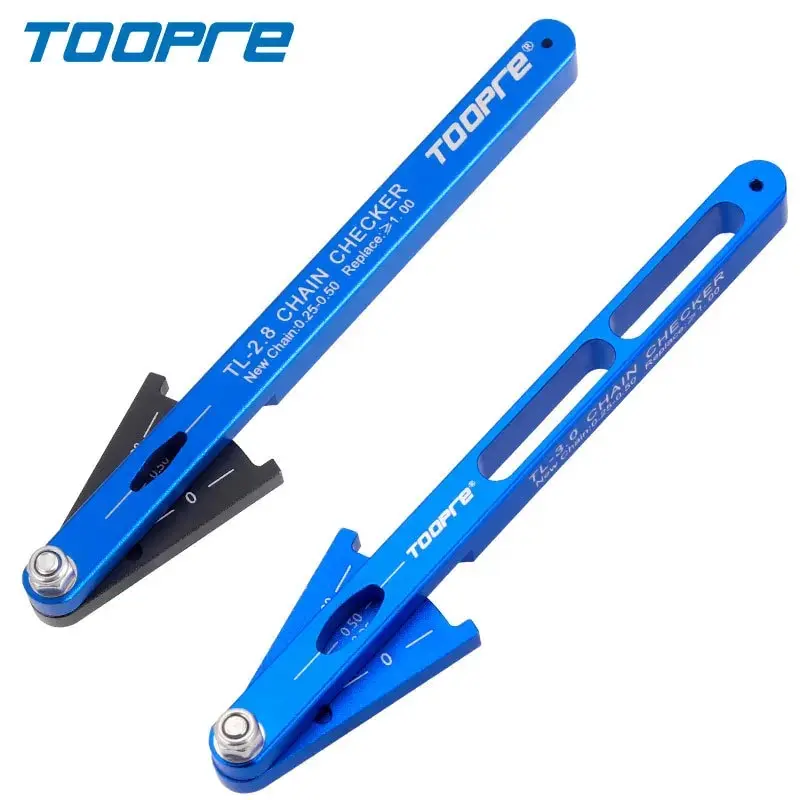 ToOpre Bicycle Reťaz merací zariadenia Nosenie meracieho pravítka Mountain Road Detection Detect Detection Tool