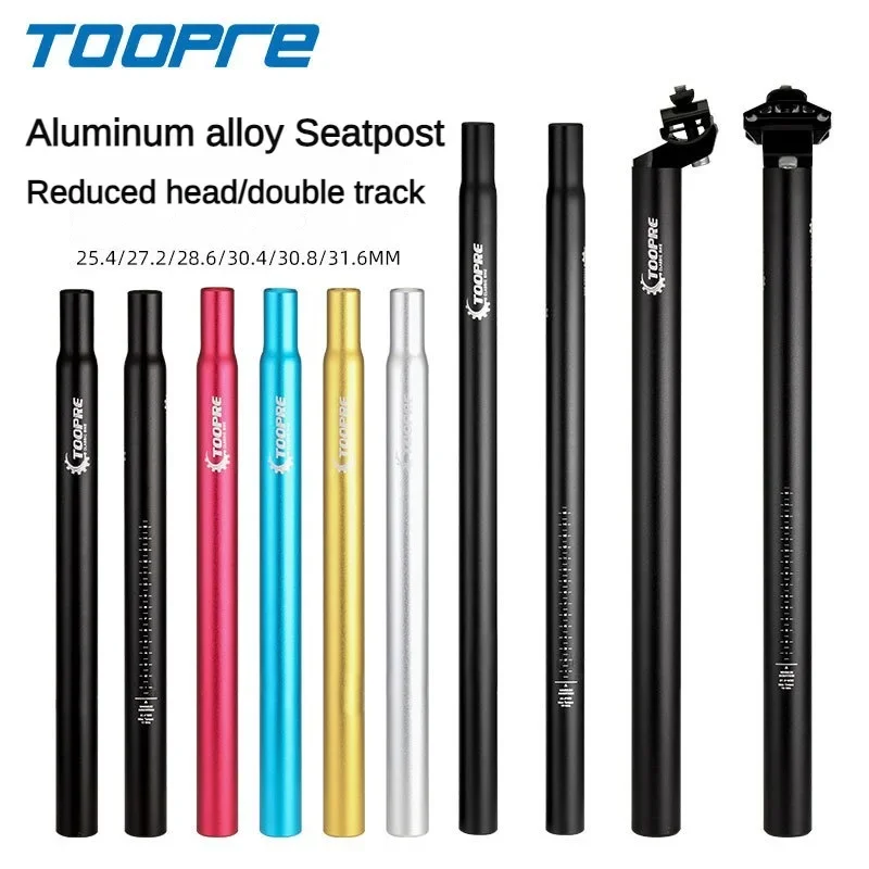 Toopre hliníková zliatina MTB Bike SEATPOST 25.4 27,2 28,6 30.4 30,8 31,6 mm Bicykel Rad Truby Road Road Road Road Sedadlá Seatpost