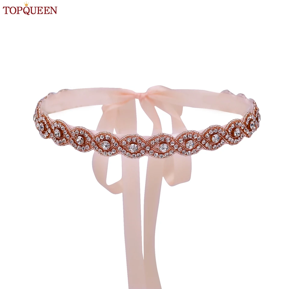 Topqueen Rose Gold Base Smienky Dámske šaty Dámske šaty Svadobné šaty Svadobné družičky dekorácie Príslušenstvo S28-RG