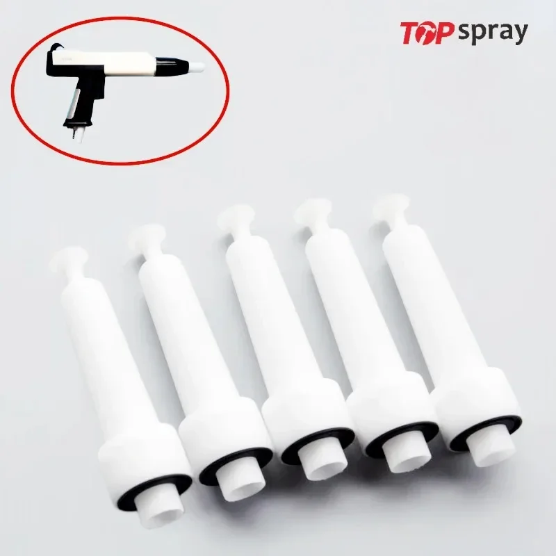 Topspray HQ 5 PCS Round Jet Trins pre WX-958 Prenosný manuálny prášok maľba sprejová pištoľ