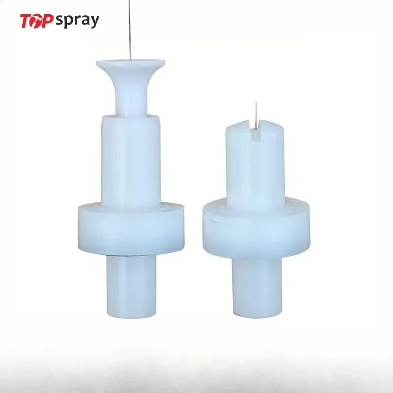 Topspray Round 351717 a plochá prúdová dýza 319350 pre potiahnutie striekajúcej pištole PG1